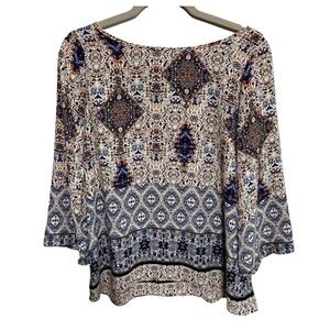 Papermoon Blouse with Lace-up back Detail